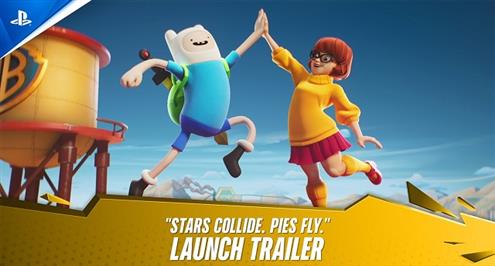عرض إطلاق لعبة MultiVersus - "Stars Collide. Pies Fly