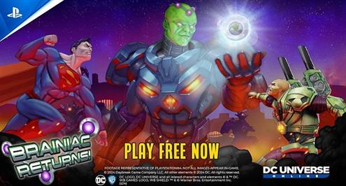 عرض إطلاق لعبة DC Universe Online - Brainiac Returns