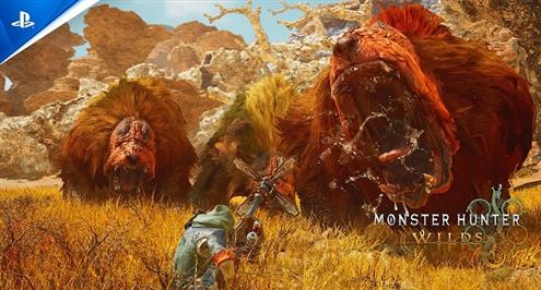 عرض الإعلان الأول للعبة Monster Hunter Wilds