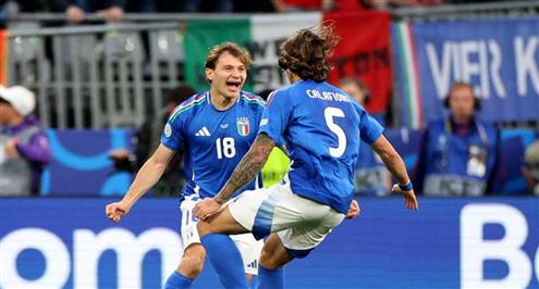 هدف إيطاليا الثاني أمام ألبانيا