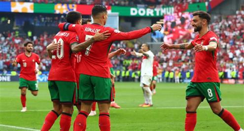 أهداف مباراة تركيا والبرتغال
