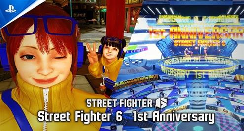 عرض 1st Anniversary Fighting Pass للعبة Street Fighter 6