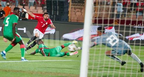 هدف مصر الثاني أمام بوركينا فاسو (تريزيجيه)