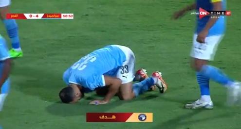 هدف بيراميدز الرابع أمام النصر (مروان حمدي)