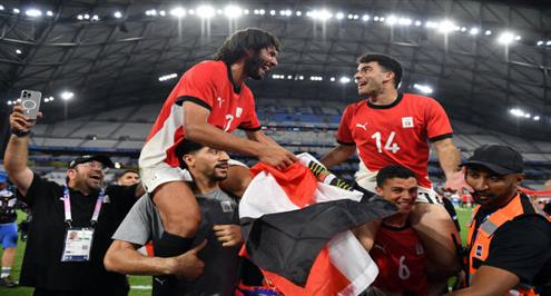 ملخص مباراة منتخب مصر وباراجواي في أولمبياد باريس