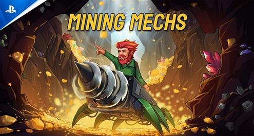 عرض إطلاق لعبة Mining Mechs