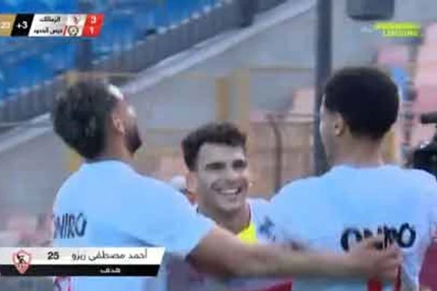 هدف الزمالك الثالث أمام حرس الحدود (أحمد سيد زيزو)