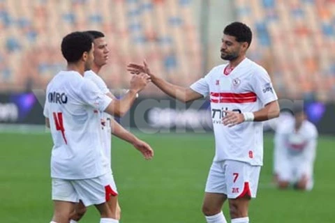 أهداف مباراة الزمالك وأبوقير للأسمدة