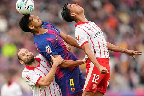 أهداف مباراة برشلونة وجيرونا