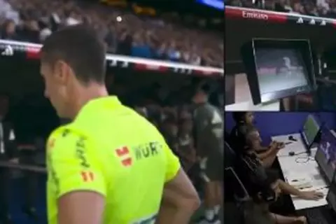الحكم يلغي ضربة جزاء لريال مدريد ضد برشلونة
