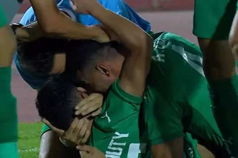 هدف المصري أمام البنك الأهلي
