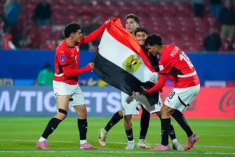 فرحة هيسترية لمنتخب مصر للشباب بعد فوز مثير على تشيلي