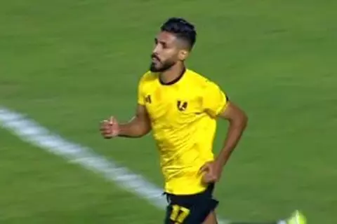 هدف كهرباء الإسماعيلية الأول أمام الأهلي ( محمد أوناجم)