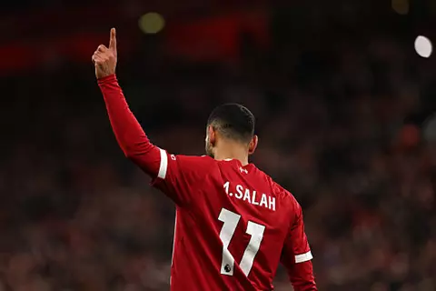 هدف ليفربول الأول أمام أستون فيلا (محمد صلاح)