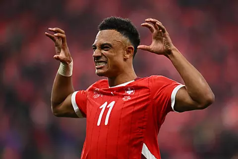 هدف سويسرا الثالث أمام السويد (دان ندوي)