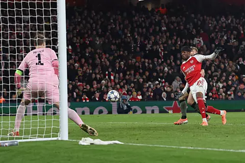 هدف أرسنال الثاني أمام بايرن ميونخ (مادويكي)