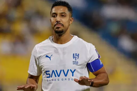 هدف الهلال الأول أمام الغرافة (سالم الدوسري)