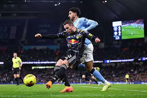 أهداف مباراة مانشستر سيتي وليدز