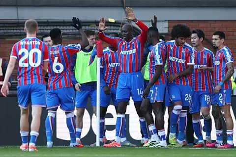 هدف كريستال بالاس أمام مانشستر يونايتد