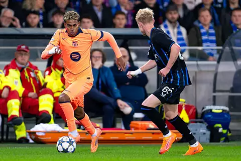 هدف برشلونة الثالث أمام كلوب بروج (خواكين سيس بالخطأ)