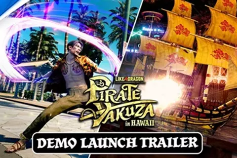 عرض النسخة الديمو للعبة Like a Dragon: Pirate Yakuza in Hawaii