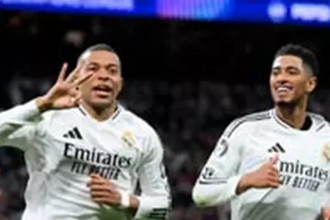 هدف ريال مدريد الثالث أمام مانشستر سيتي (مبابي)