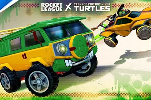 عرض تعاون لعبتي Teenage Mutant Ninja Turtles - Rocket League