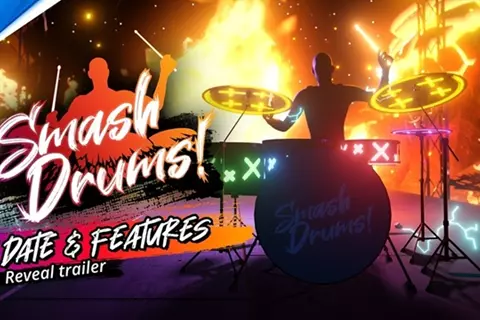 عرض لعبة الواقع الافتراضي Smash Drums