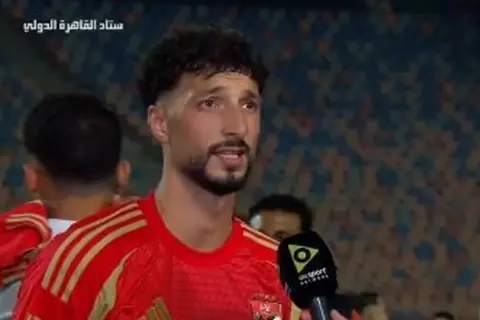 تصريحات وسام أبو علي لاعب الأهلي بعد الفوز بالدوري