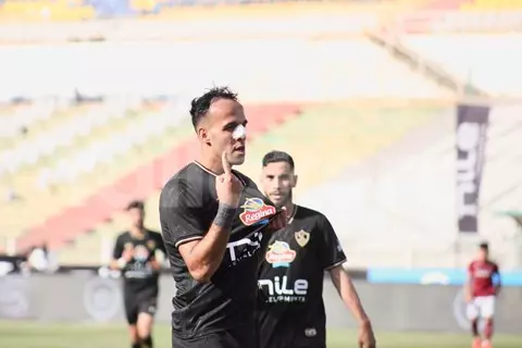 خطأ قاتل من محمد بسام يهدي الزمالك الهدف الأول أمام سيراميكا كليوباترا