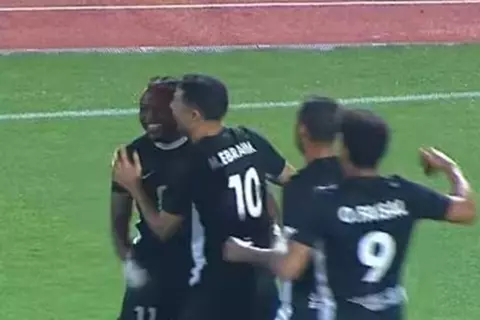 هدف البنك الأهلي الأول أمام بيراميدز