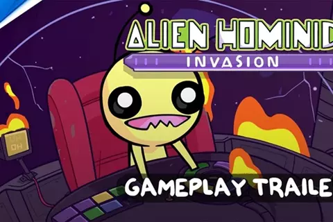 الإطلاق الرسمي للعبة Alien Hominid Invasion