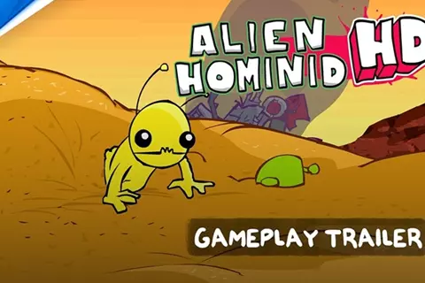 عرض إطلاق لعبة Alien Hominid HD
