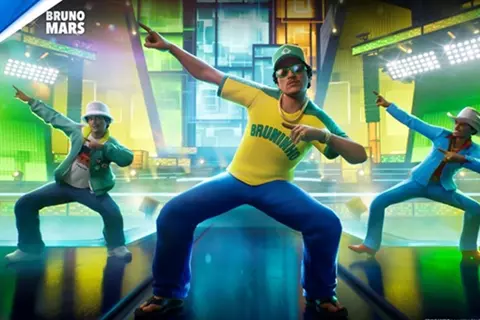 عرض Bruno Mars للعبة فورتنايت