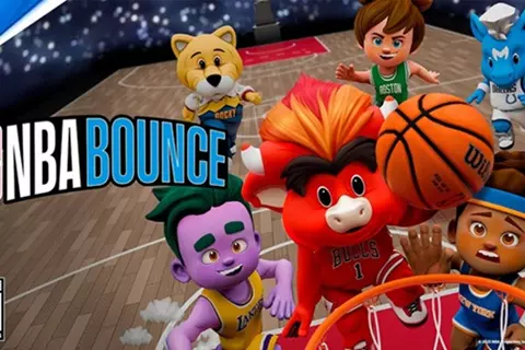 عرض لعبة NBA Bounce