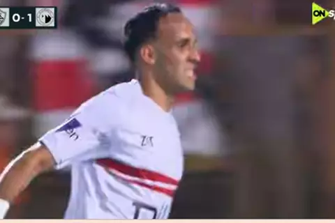 هدف الزمالك الأول أمام بيراميدز (ناصر منسي)