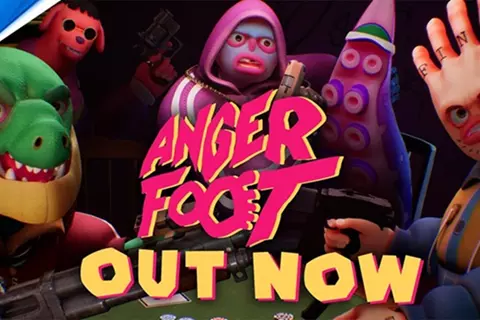 عرض إطلاق لعبة Anger Foot