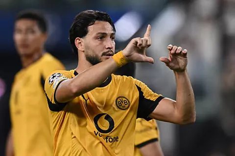 هدف بروسيا دورتموند الرابع أمام يوفنتوس (رامي بن سبعيني)