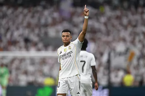 هدف ريال مدريد الثاني أمام إسبانيول (مبابي)