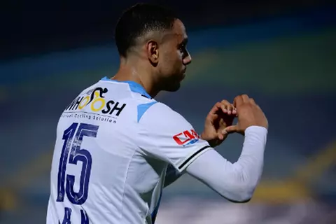 هدف بيراميدز الثاني أمام طلائع الجيش (محمد الشيبي)