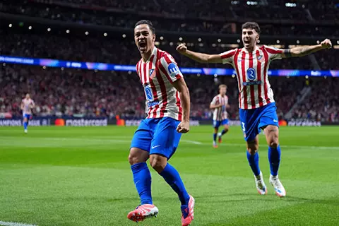  راسبادوري يسجل أول أهداف مع أتلتيكو مدريد أمام فرانكفورت