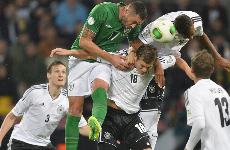 مباراة المانيا وايرلندا