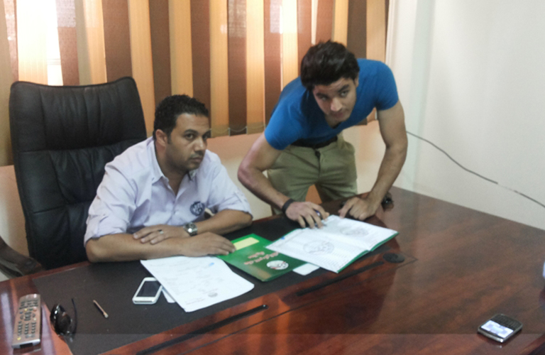 توقيع عرفة السيد للزمالك