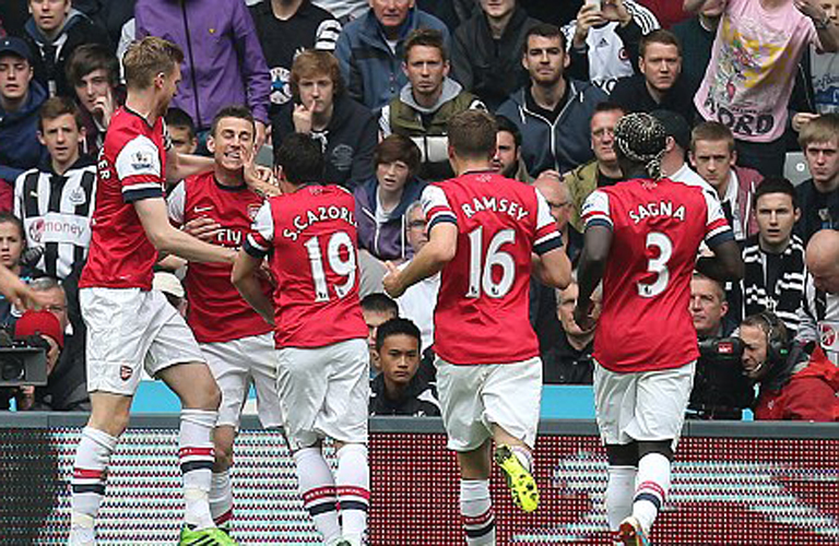 مباراة نيوكاسل والارسنال