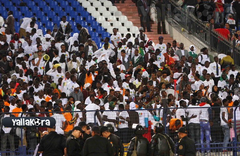 الشوط الثانى من مباراة مصر والسنغال