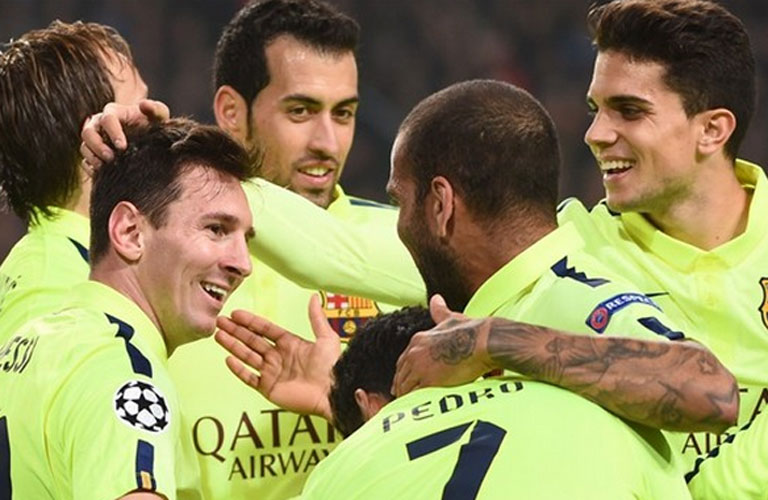 لقاء أياكس امستردام وبرشلونة