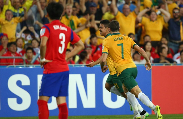 لقاء استــــراليا وكوريا الجنوبية