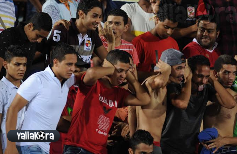 جماهير الأهلي في لقاء أورلاندو