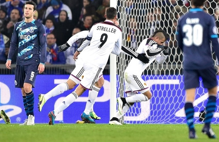 مباراة بازل وبورتو