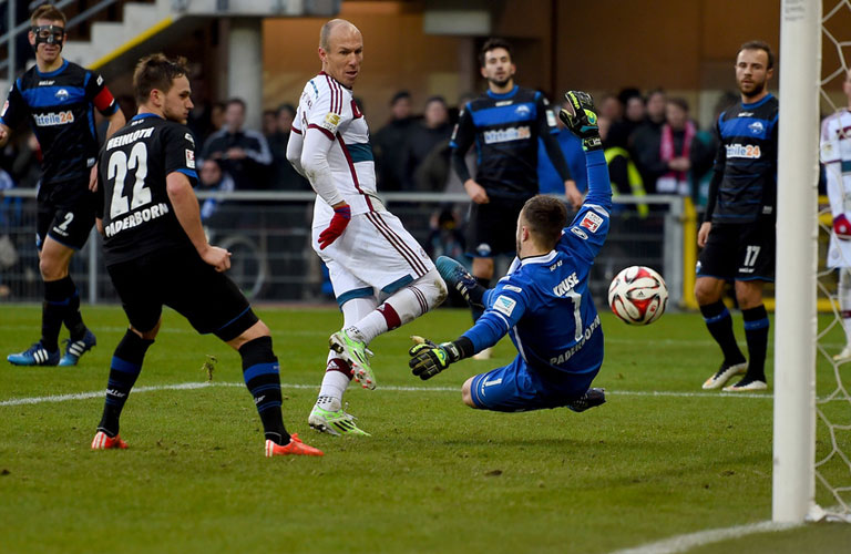 مباراة بادربورن وبايرن ميونيخ